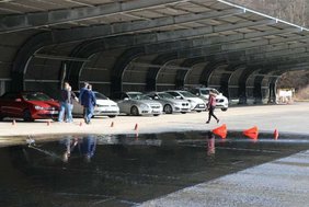 Fahrsicherheitstraining Parkdeck